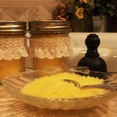 Lemon  Bath Salts Gift in a Jar