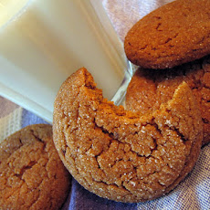 Diabetic Chewy Molasses Ginger Cookies
