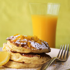 Cottage Cheese Pancakes with Lemon