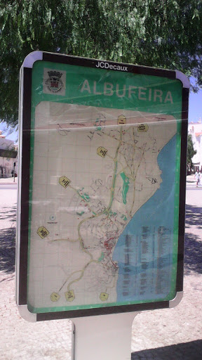 Mapa De Albufeira 