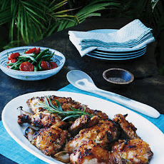 Sweet and Savory Baked Chicken with Pineapple and Tarragon