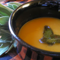Butternut Squash Soup With Sage
