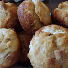 Ricotta, White Chocolate Chip, and Walnut Muffins