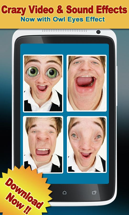 Android application Crazy Helium Video Booth screenshort