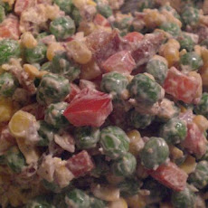 Pea Salad, Very Pretty!!
