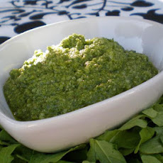 Arugula and Walnut Pesto