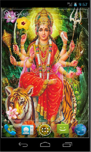 【免費生活App】Goddess Durga HD Live Wallpapr-APP點子