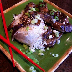Eggplant (Aubergine) With Hot Garlic Sauce