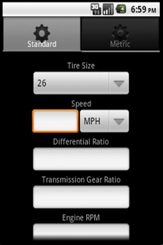 Gear and Tire Calculator Free