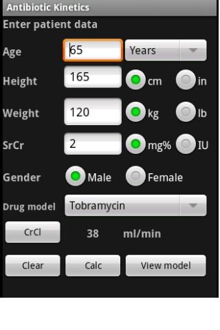 Antibiotic Kinetics Lite