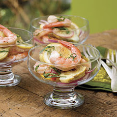 Marinated Lemon Shrimp and Artichokes