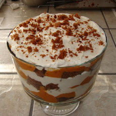 Pumpkin Gingerbread Trifle