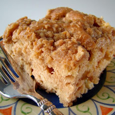 Apple Coffee Cake With Crumble Topping