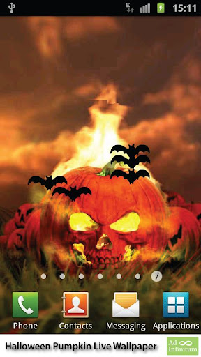 Halloween Pumpkin Live Wallp.