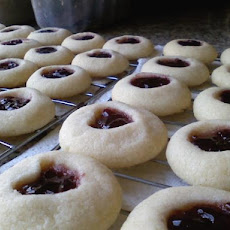 Raspberry Shortbread Cookies