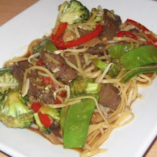 Lamb Char Siu Stir-Fry
