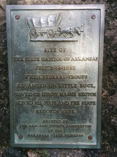 State Capital Of Arkansas 1862