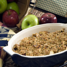 Harvest Apple-cranberry Crisp