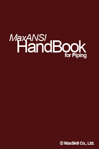 MaxANSI Piping HandBook