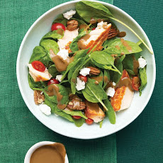 Spinach Salad with Salmon