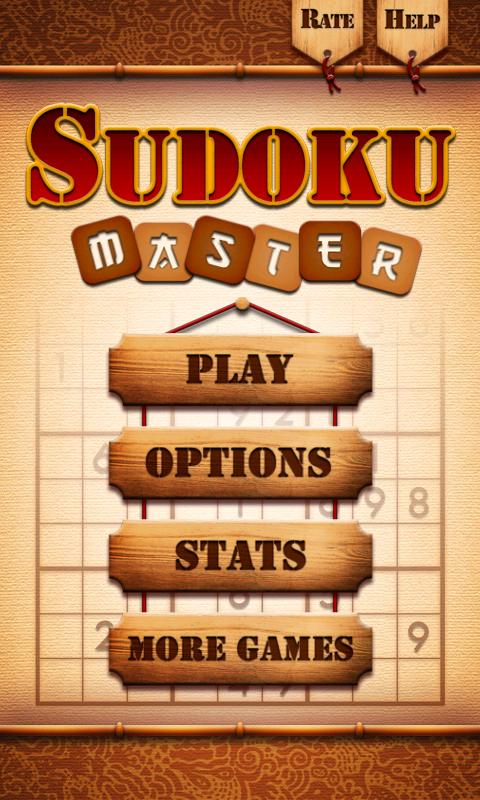 Android application Sudoku Master screenshort