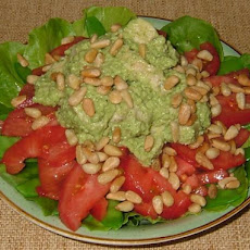 Parsley Pesto Chicken Salad With Pine Nuts