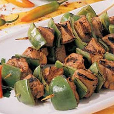 Peanutty Pork Kabobs