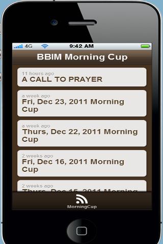 BBIM Morning Cup
