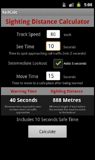 【免費交通運輸App】RailCalc-APP點子