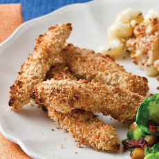 Peanut-Crusted Chicken Fingers