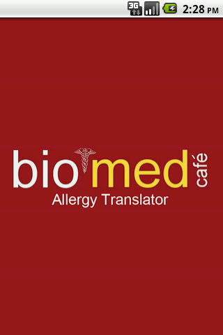 Biomed Allergy Translator