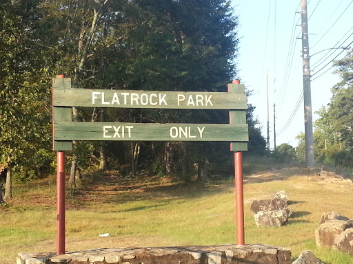 Flat Rock Park West Exit
