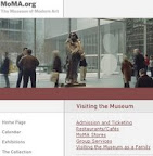 MoMA Web Site