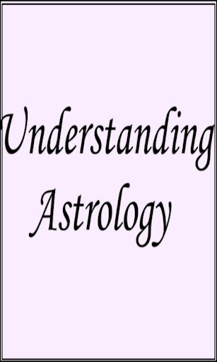 【免費書籍App】Understanding Astrology-APP點子