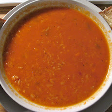 Creamy Tomato Soup with Rice