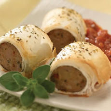 Sundried Tomato Chicken Sausage Grecian Appetizers