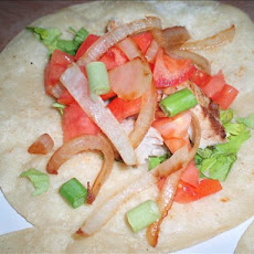 Red Chile Pork Tacos With Caramelized Onions