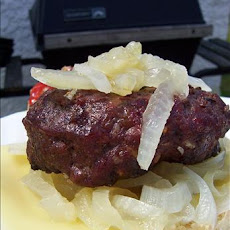 Grilled Honey Mustard Onions For Burgers