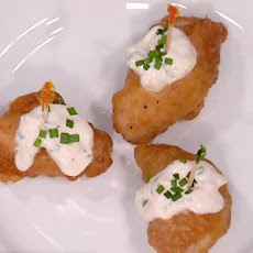 Cod Goujonettes with Salt and Malt Vinegar Aioli
