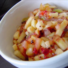 Apple Strawberry Salsa