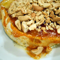 Baked Brie in Phyllo with Mango Chutney