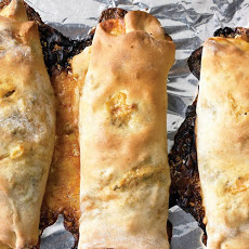 Broccoli, Tomato, and Mozzarella Stromboli