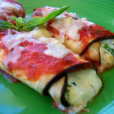 Roasted Eggplant (Aubergine) Rolls