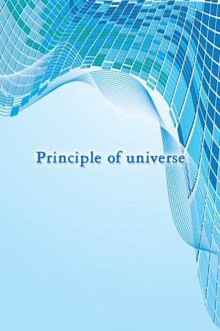 Principle Of Universe