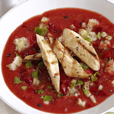 Gazpacho With Lime Chicken