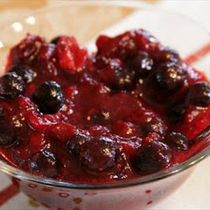 Blue Cranberry Sauce