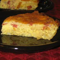 Shredded Potato Quiche