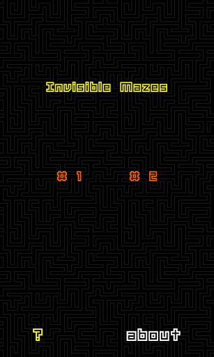 Invisible Mazes