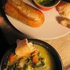 Soupe au Brocoli Pistou