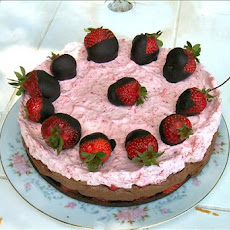 Chocolate Strawberry Mousse Cake